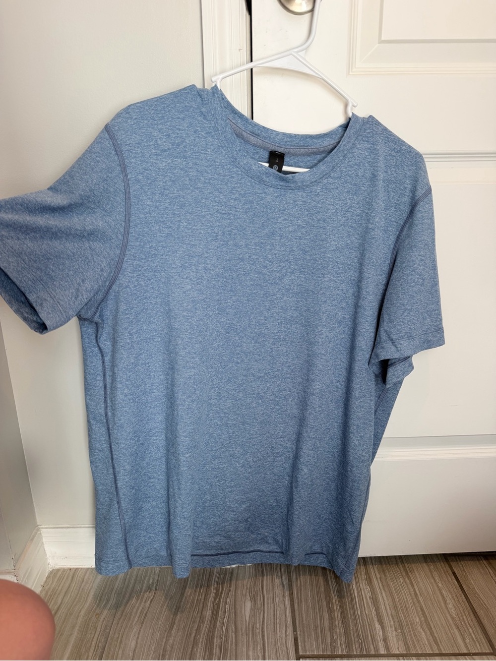 Lululemon Men's Performance Crew Neck T-Shirt - Heather Blue